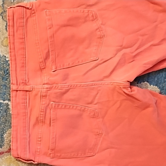 Gap Premium Denim Orange Skinny Jeans, Size 10 - Picture 9 of 10